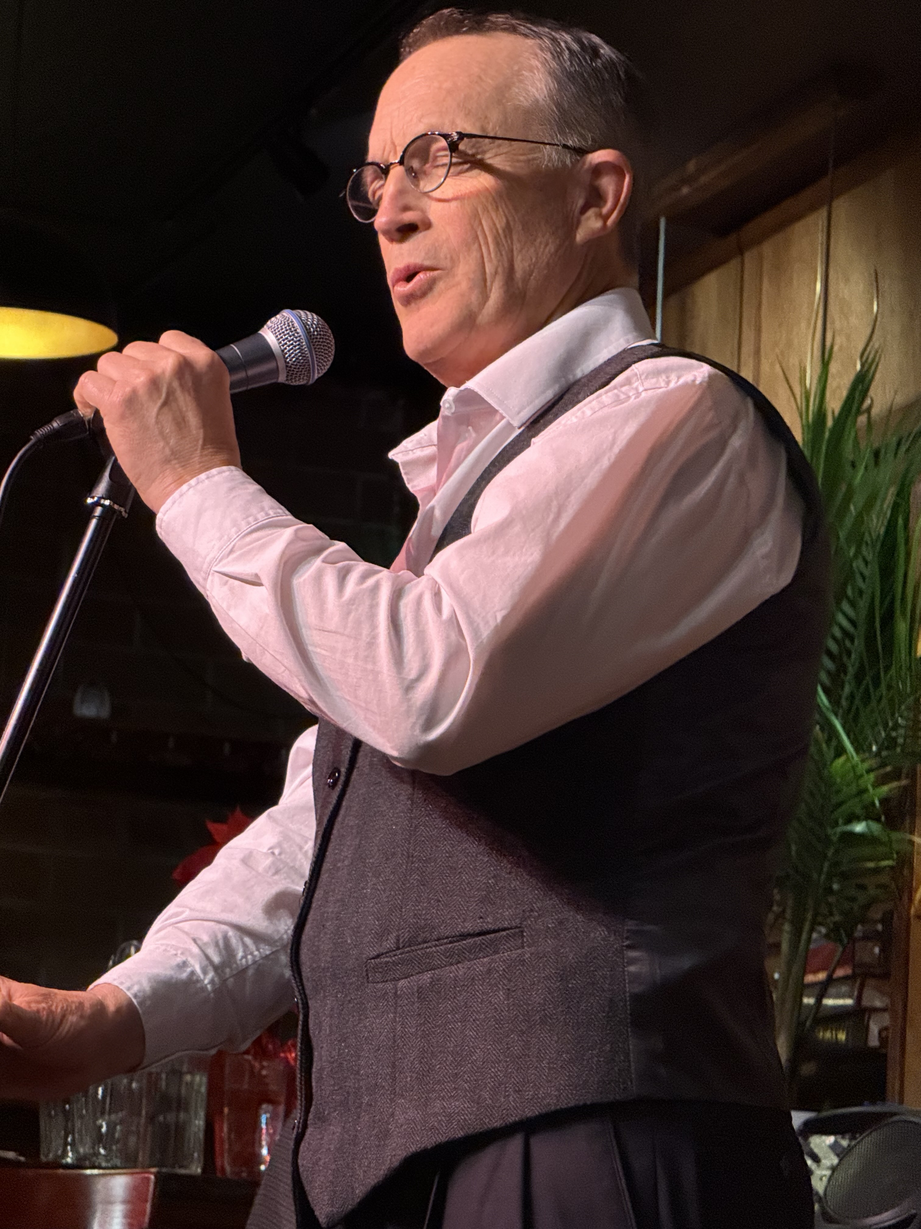 Sandy Mason singing at North City Bistro